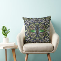 forma abstrato em linhas pontilhadas em verde enve