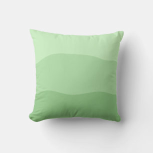 Almofada Forma Orgânica - Blocos de Cor Verde