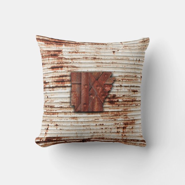 Almofada Forma Red Rust Arkansas (Frente)