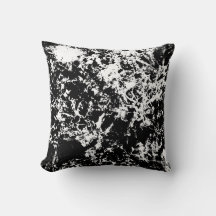 Formação de gelo Abstrato a preto e branco