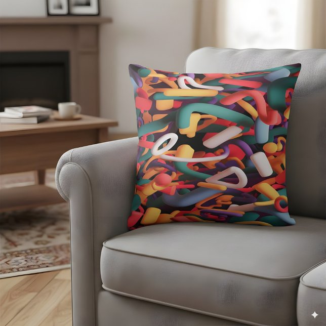 Almofada formas abstrato (Criador carregado)