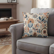 formas abstrato em cores boêmicas