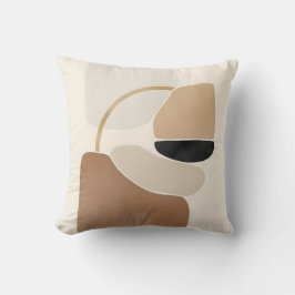 Almofada Formas de Abstrato neutro | Mínimo de arte moderna