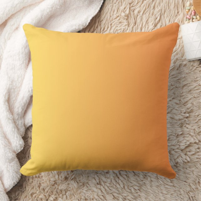 Almofada Formas de Laranja Amarelo (Cobertor)