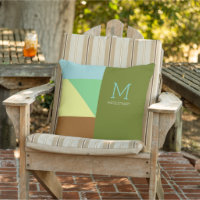 Formas geométricas em cores legal, monogramas