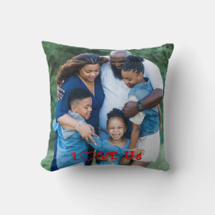 Almofada Foto da família "AMOR-NOS" PERSONALIZE-A