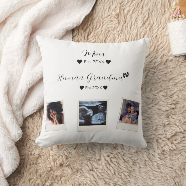 Almofada Foto da família personalizada e bonita (Cobertor)