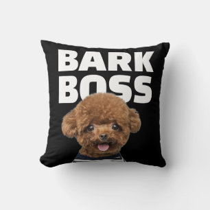 Almofada Foto de Cachorro Chefe Latindo Personalizada Pet