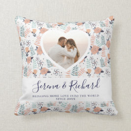 Almofada Foto de casamento de aniversário de casamento com 