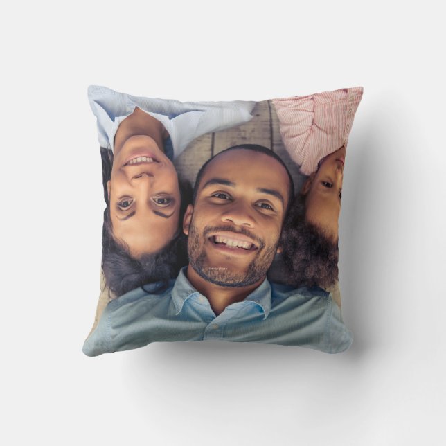 Almofada Foto de família e amigos (Verso)