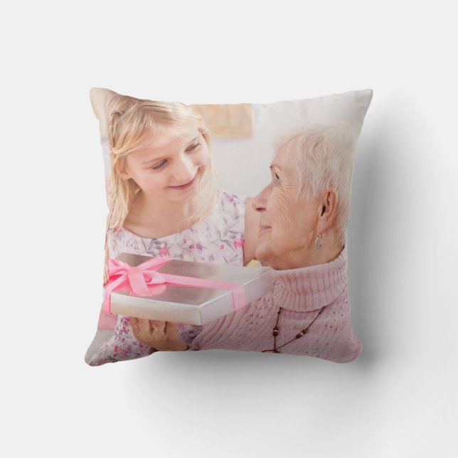 Almofada Foto de família e amigos (Verso)