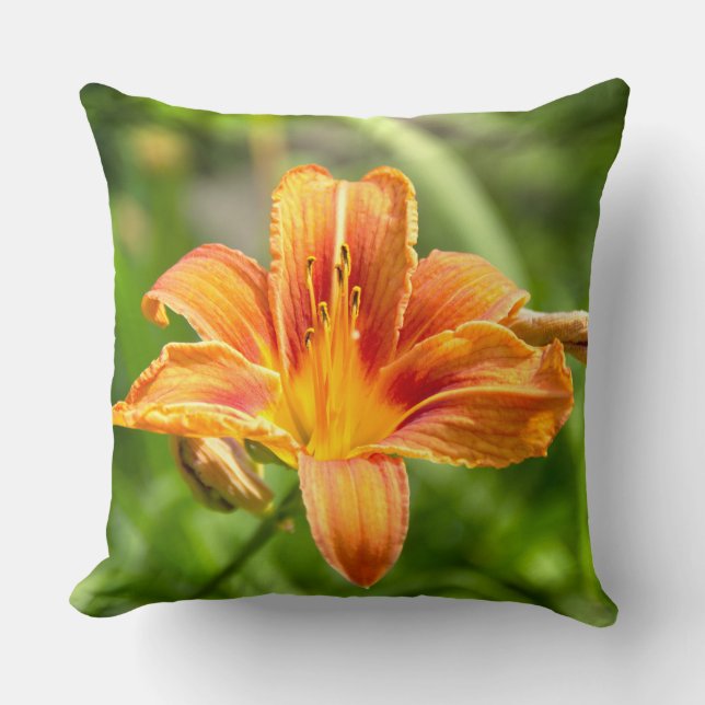 Almofada Foto de flor Lily grande e bonita (Frente)