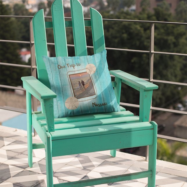 Almofada Foto de viagem Beach (Criador carregado)