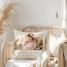 Almofada Foto do Laço Cor-de-Rosa