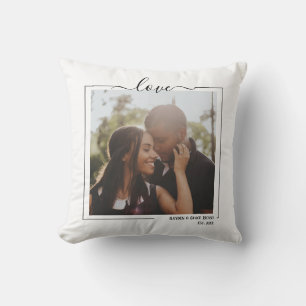 Almofada Foto e Texto Personalizados de Amor