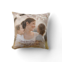 Foto Elegante - Mãe Cita Script Moderno