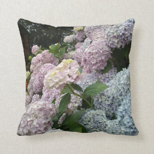 Almofada Foto floral do Hydrangea do coxim do lance