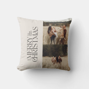 Almofada Foto mínima mínima moderna da folhagem negra de cr