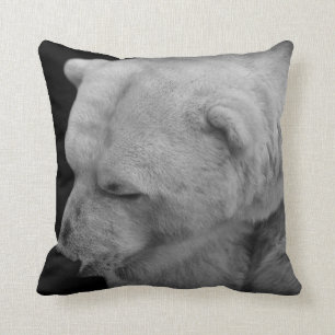 Almofada Foto original do urso polar com fatos