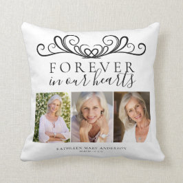 Almofada Foto para sempre em nossos corações