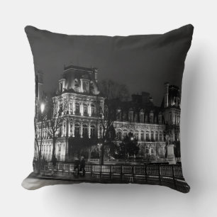 Almofada Foto parisiense urbana, moderna da vida nocturna