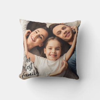 Almofada Foto Personalizada A Melhor Família