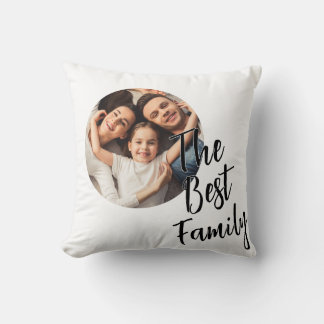 Almofada Foto Personalizada A Melhor Família