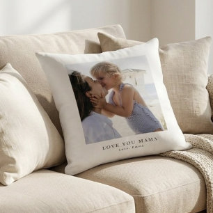 Almofada Foto Personalizada Amor Você Mamãe
