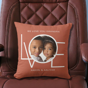 Almofada Foto personalizada com amor, avô