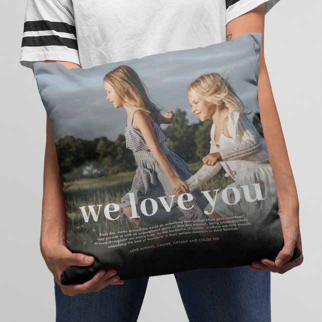 Almofada Foto Personalizada da Mamãe (Criador carregado)