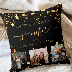 Almofada Foto personalizada de aniversário - melhor amigo -