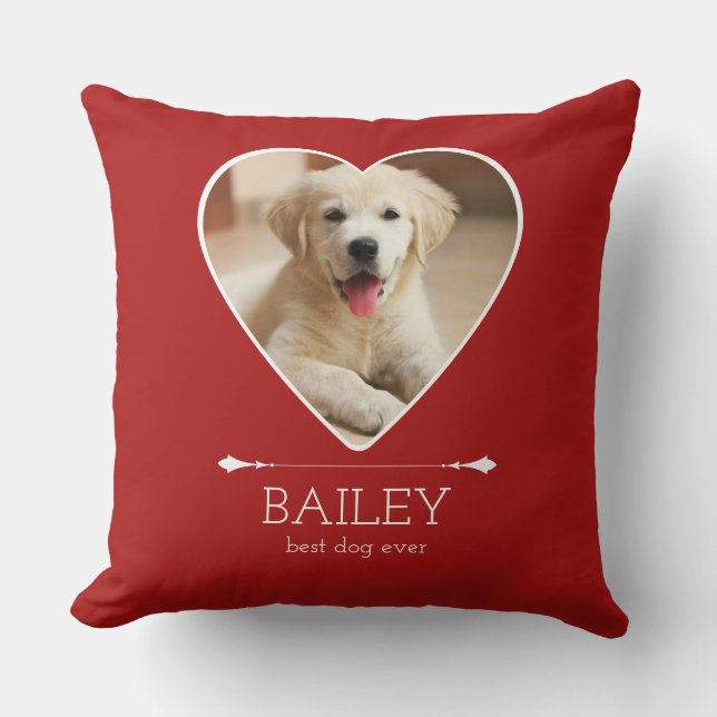 Almofada Foto Personalizada de Cachorro (Frente)