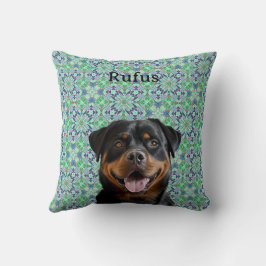 Almofada Foto Personalizada de Cachorro Pet com Padrão de M