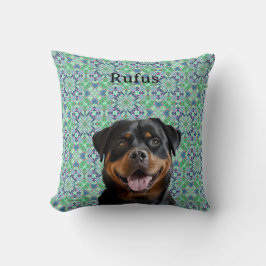 Almofada Foto Personalizada de Cachorro Pet com Padrão de M
