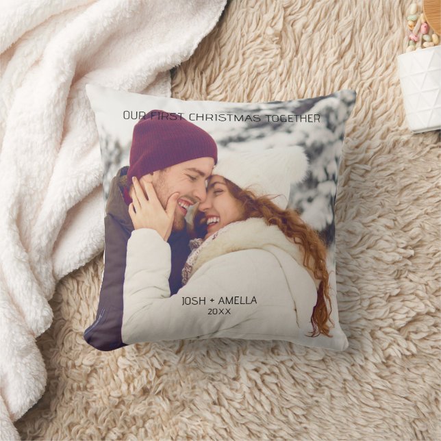 Almofada Foto Personalizada de Casal Fofo  (Cobertor)