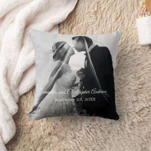 Almofada Foto Personalizada de Casamento Customizada