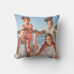 Almofada Foto Personalizada de Família em Duas Faces