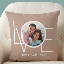 Almofada Foto personalizada do melhor Pai