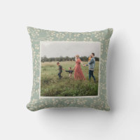 Foto personalizada do Na moda Sage Floral Modern F