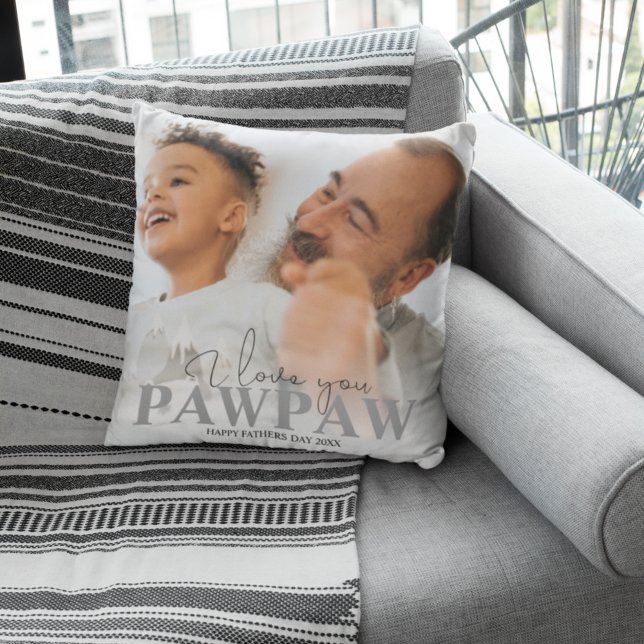 Almofada Foto Personalizada Pawpaw (Criador carregado)