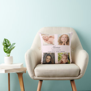 Almofada Fotografia para a Família