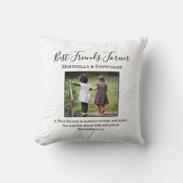 Almofada Fotografia personalizada: melhores amigos