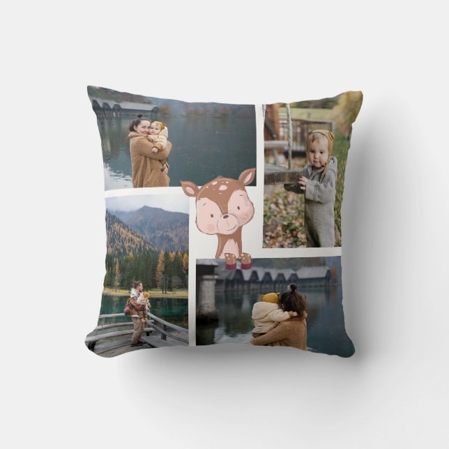 Almofada Fotografias Personalizadas/Vendedor De Pavimentos  (Frente)