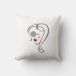 Almofada Fotógrafo feminino