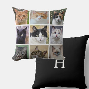 Almofada Fotos de Gatos Personalizáveis Modernas