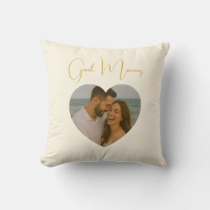 Almofada Fotos Personalizadas Boa Noite & Boa Manhã 