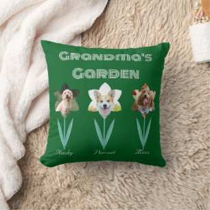 Almofada Fotos personalizadas de animais de estimação da vo