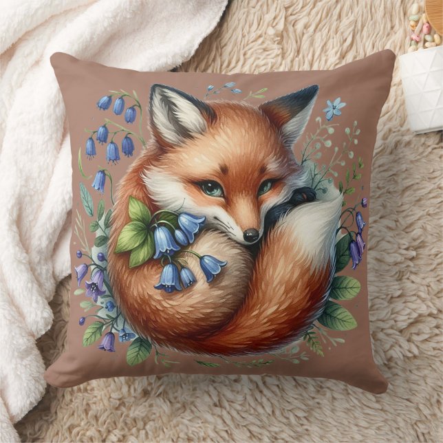 Almofada Fox Botânica Floral (Cobertor)