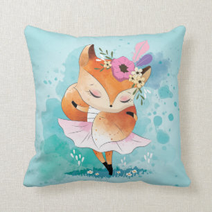 Almofada Fox pequeno bonito