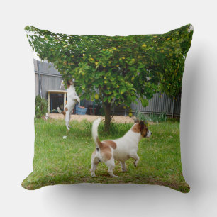 Almofada Fox_Terrier_Playtime_Large_Lounge_Throw_Cushion